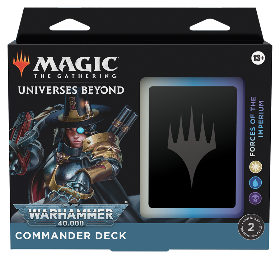 MTG WarHammer 40000 Commander Deck - Set of 4